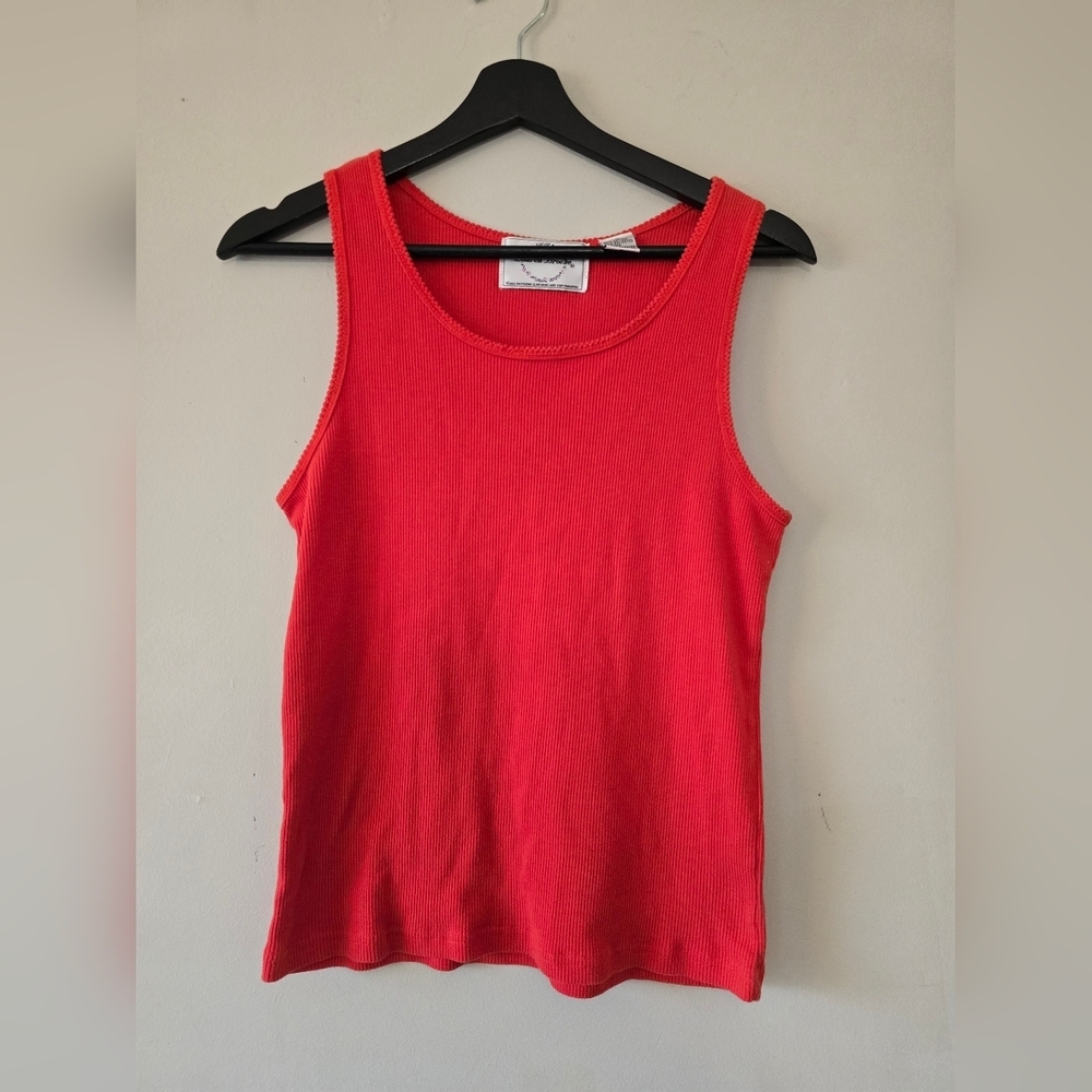 Lauren Brooke Women’s Ribbed Basic Tank Top